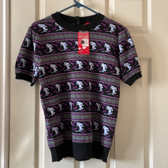 Peanuts x unique vintage spooky snoopy Paige sweater - Picture 4 of 10